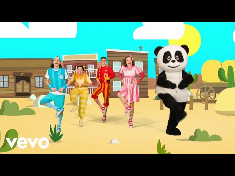 images O Panda Manda panda e os caricas indios e cowboys