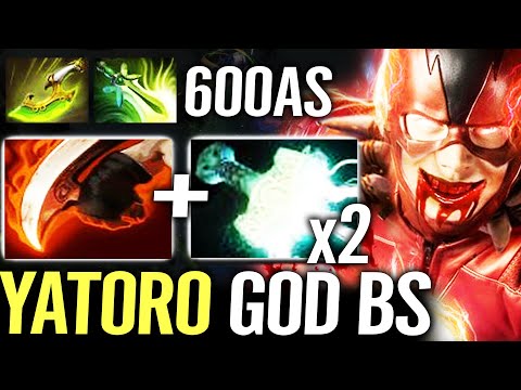 🔥 YATORO Bloodseeker 600AS 1136MS META — Swiftblink + Butterfly + Mjollnir Monster Carry Dota 2 Pro