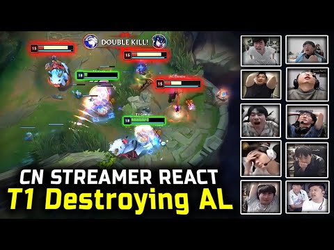 CHINESE REACTIONS : T1 Dominating AL, Sending Another LPL Team go Home " FAKER THE LPL DAD "