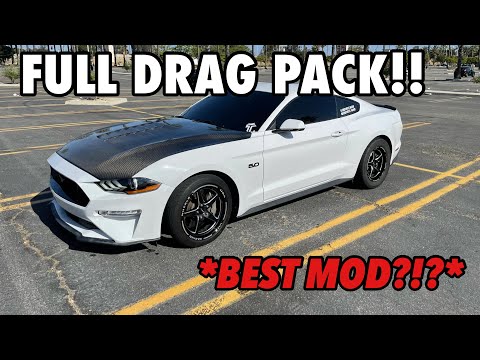 NEW Full Drag Pack For My 2020 Mustang GT! *BEST MOD*