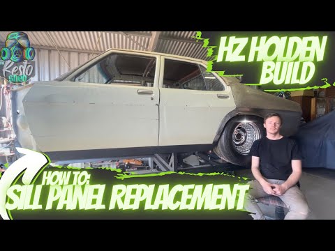 How To: Sill Panel Replacment - HZ Holden Kingswood Build - The Resto Shed