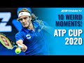 10 Weird ATP Cup Tennis Moments You May Have Missed!