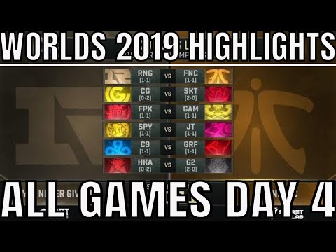 Worlds 2019 Day 4 Highlights ALL GAMES Group Stage