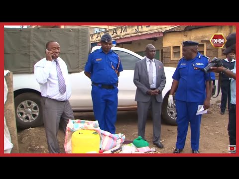 Police in Juja have seized bhang and heroin inside a house located two hundred meters from JKUAT