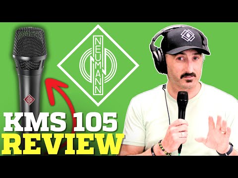 Neumann KMS 105 mt Handheld Supercardioid Condenser Vocal Microphone - Matte Black image 5