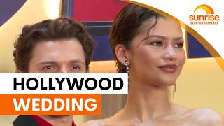 Tom Holland and Zendaya host private wedding ceremony | Sunrise