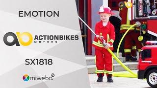 Kinder Elektroauto SX1818 Feuerwehrauto 🔥🚒 - Vollaustattung - Feuerwehr Elektroauto Kinder❗