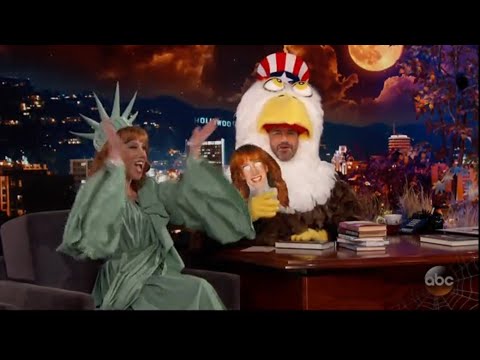 Kathy Griffin on Jimmy Kimmel (10/31/16)