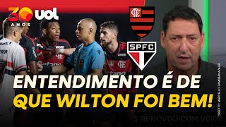AVALIAÇÃO É DE QUE ARBITRAGEM DE SÃO PAULO X FLAMENGO FOI 'MUITO BOA', REVELA PVC