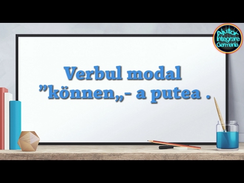 13.Verbul modal können. Limba germana pentru incepatori
