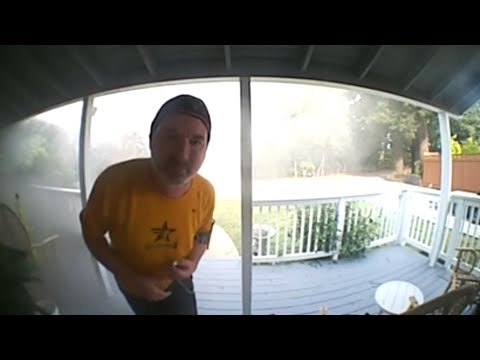 Watch This Jogger Use A Ring Camera To Alert A Family Their House Is Burning Down And Proceed To Rescue All Of Their Pets