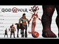 God of War Size Comparison | Biggest Monsters of God of War | Satisfying Video