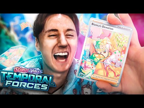 POKEMON TEMPORAL FORCES UNBOXING!!!