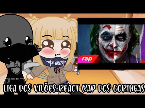 (BNHA)Liga Dos vilões React rap dos coringas🌆 ~Circo dos horrores🎪°•Gacha club•°|🇧🇷+🇱🇷+🇪🇦|•°