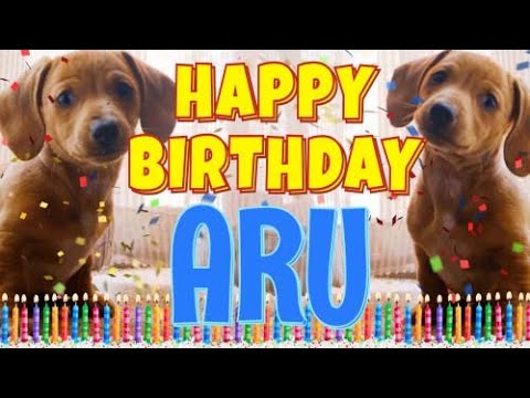 Happy Birthday Aru! ( Funny Talking Dogs ) What Is Free On My Birthday
