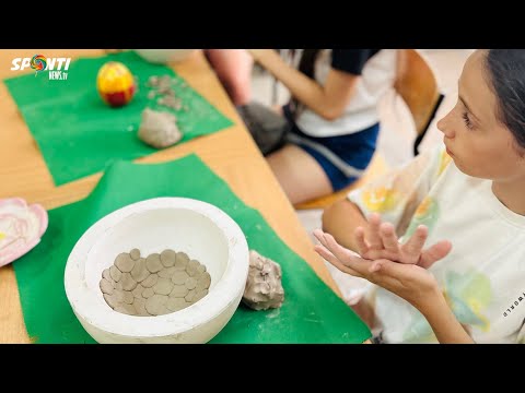 Zajęcia ceramiczne w Domu Kultury w Przeciszowie