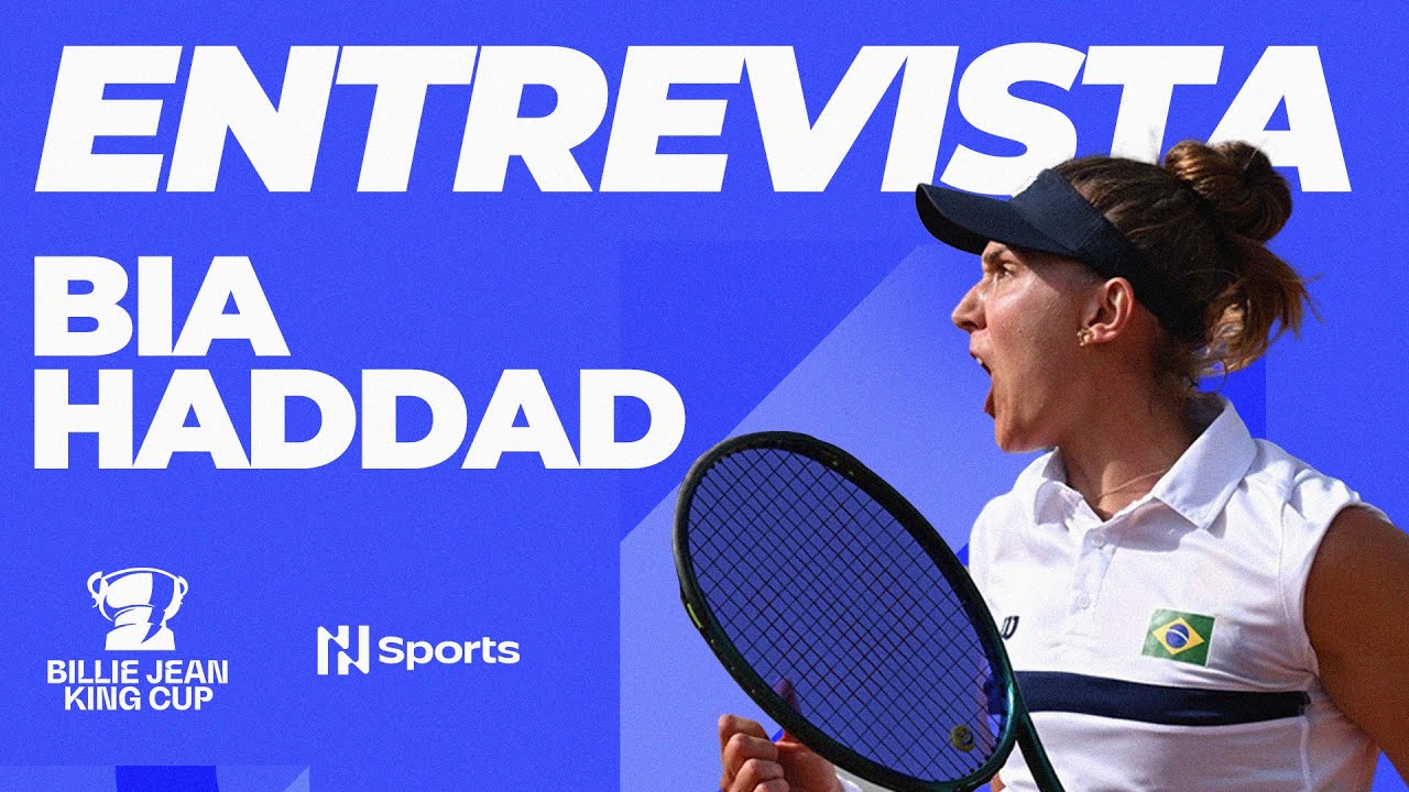 EXCLUSIVA: BIA HADDAD MAIA | BILLIE JEAN KING CUP, NOVA GERAÇÃO DO BRASIL, ARTE E MÚSICA