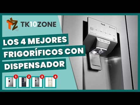 Los 4 mejores frigoríficos con dispensador de hielo y agua