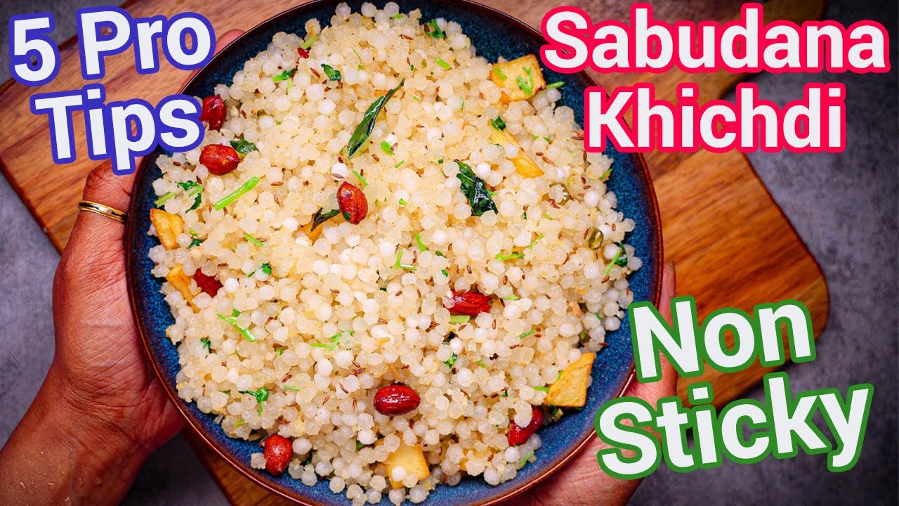 Non Sticky Sabudana Khichdi Fasting Special - 5 Expert Tips | Best Energy Boost for Fasting & Vrat