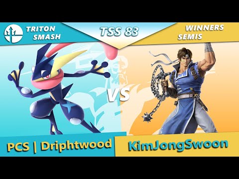 TSS 83 - PCS | Driphtwood (Greninja) vs KimJongSwoon (Richter, Luigi) - WSF - SSBU