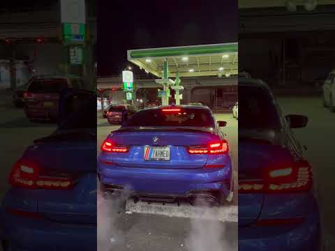 BMW g20 330i AWE track exhaust revs