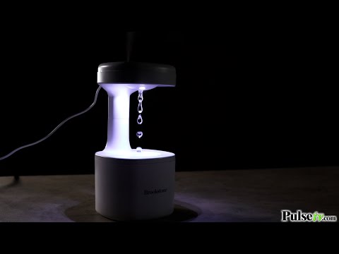 OPTICAL ILLUSION: The Anti-Gravity Fountain Diffuser by Brookstone