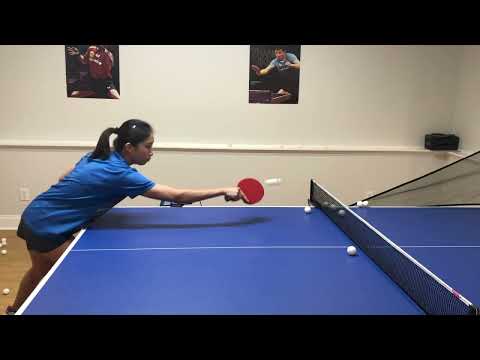 Short Ball Backhand Return With Bella Xu