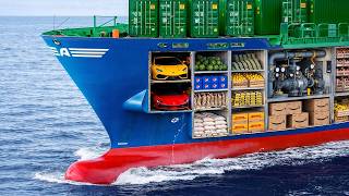 10 FATOS INCRÍVEIS SOBRE NAVIOS PORTA-CONTÊINERES