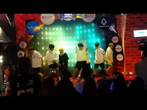 150814 BangEarn cover BTS - Danger + I Need U @ N‬ Mark The Battle Stage Dance 2015