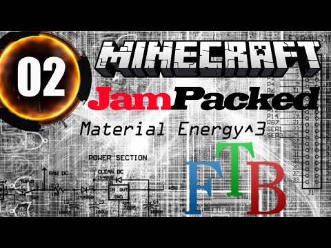 Material Energy^3: E02 - Getting Wood, and The 1st Wool