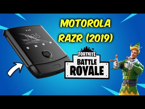 Motorola Razr 2019 - Fortnite mobile gameplay test!