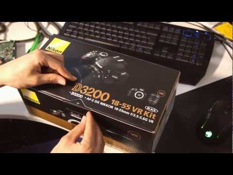 Nikon D3200 & AF-S DX 18-55mm VR | Einsteiger-DSLR im Unboxing [Deutsch]