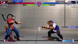 ジェイミーからのアキちょい触る　StreetFighter6