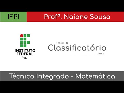 Exame Classificatório IFPI 2025.1: Questão 36