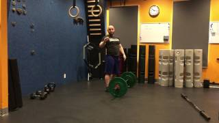 Barbell - Thruster Video Infographic