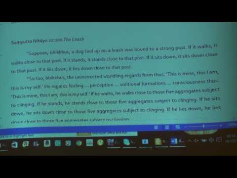 Anguttara Nikaya: The Ekaka-nipāta, the Book of the Ones (AN 1 2016.10.22)  Bhikkhu Bodhi