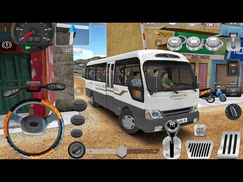 New Hyundai County Games - Real MiniBus Driving 2026: Minibus Simulator Vietnam - Android Gameplay