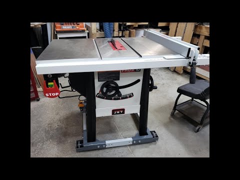 Jet JPS-10 table saw updates