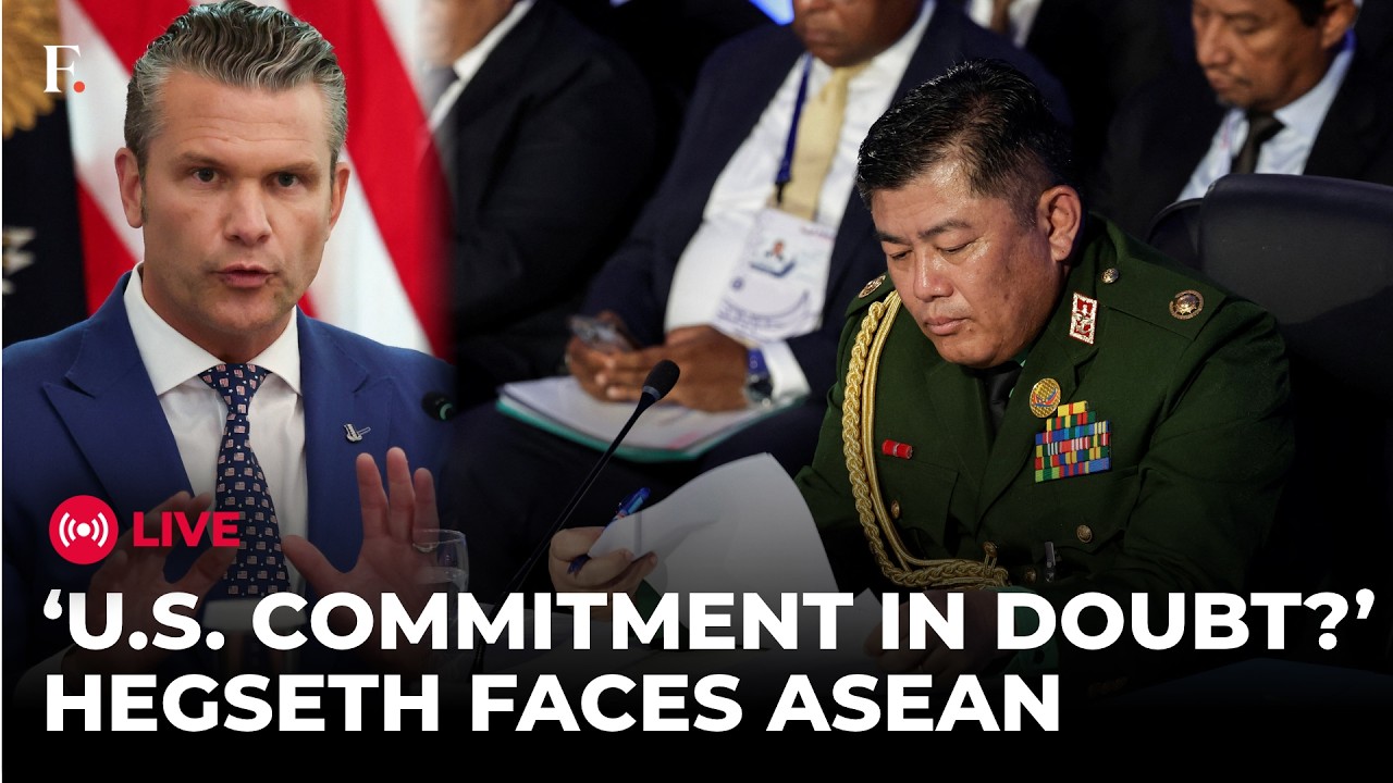LIVE: ASEAN Defence Chiefs Gather in Cebu as Hegseth Faces Questions Over US Indo-Pacific Commitment