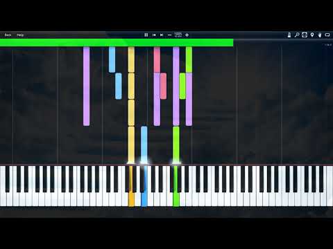 Marco Frisina - La Vera Vite Synthesia Piano Tutorial (midi) //Gaabrielcooelho