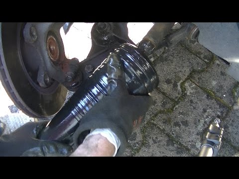 How to replace a CV boot  with the over-the-joint method
