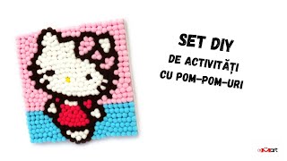 Set DIY de Activități cu Pom-Pom-uri – Tutorial Distractiv și Ușor 