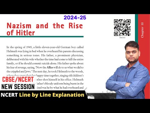 Nazism and Rise of Hitler : Class 9 History Chapter 3 | 2023-24 Session