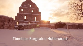 preview picture of video 'Timelapse Burgruine Hohenurach | Bad Urach'