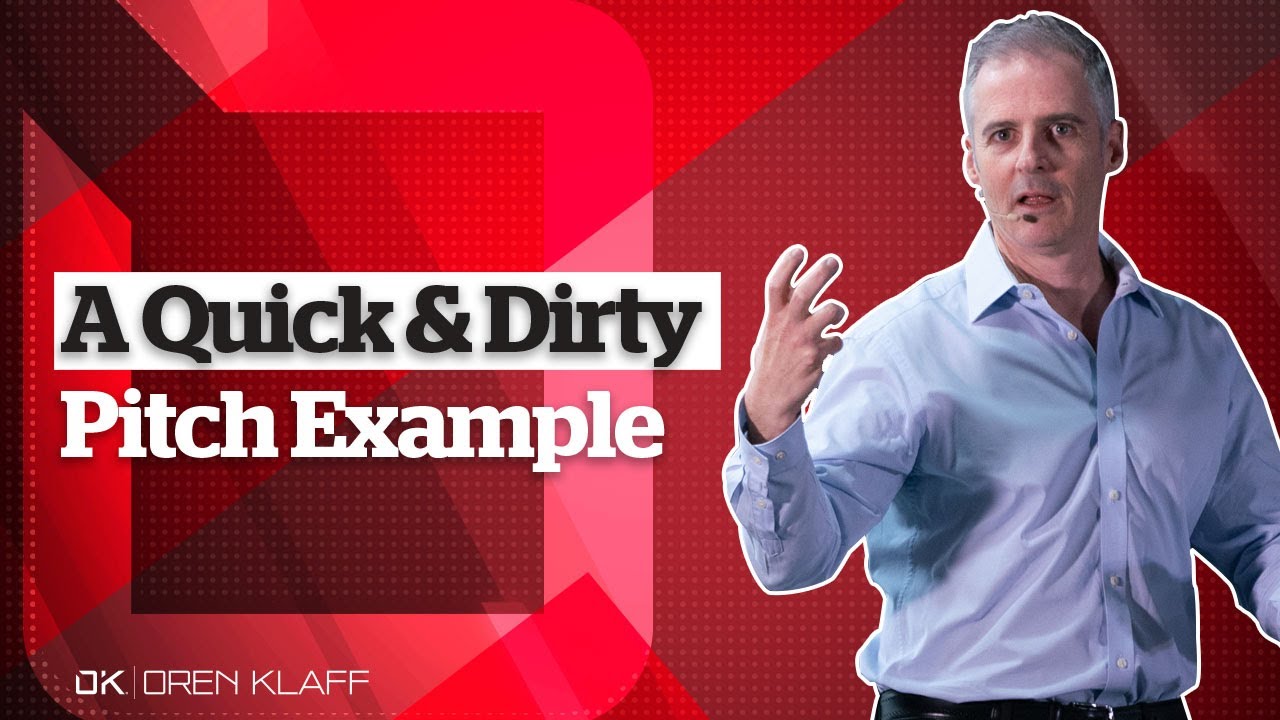 A Quick & Dirty Pitch Example