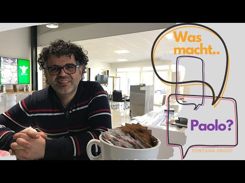Fontana Group - Das ist Paolo! Vertrieb, Ersatzteile - das ist euer Mann
