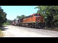 BNSF 8790 4 Unit Power Move 08jul19