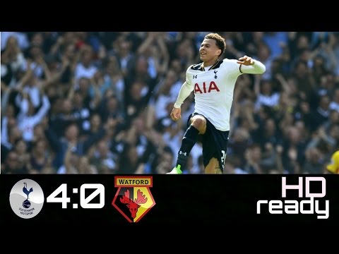 Tottenham vs Watford:4-0:Full Highlights HD(8/4/2017)