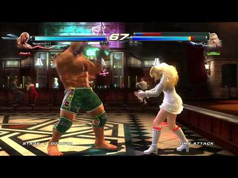 Tekken Tag Tournament 2 Marduk Vs. Ganryu and Lili