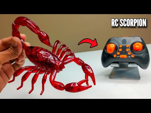 RC Realistic Scorpion Prank Gadget Unboxing & Testing  - Chatpat toy tv